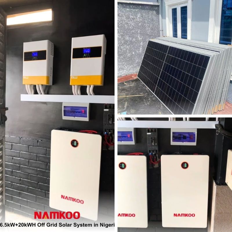 20kWh off-grid solar system