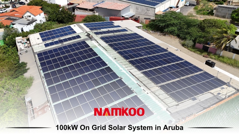 100kW on grid solar system