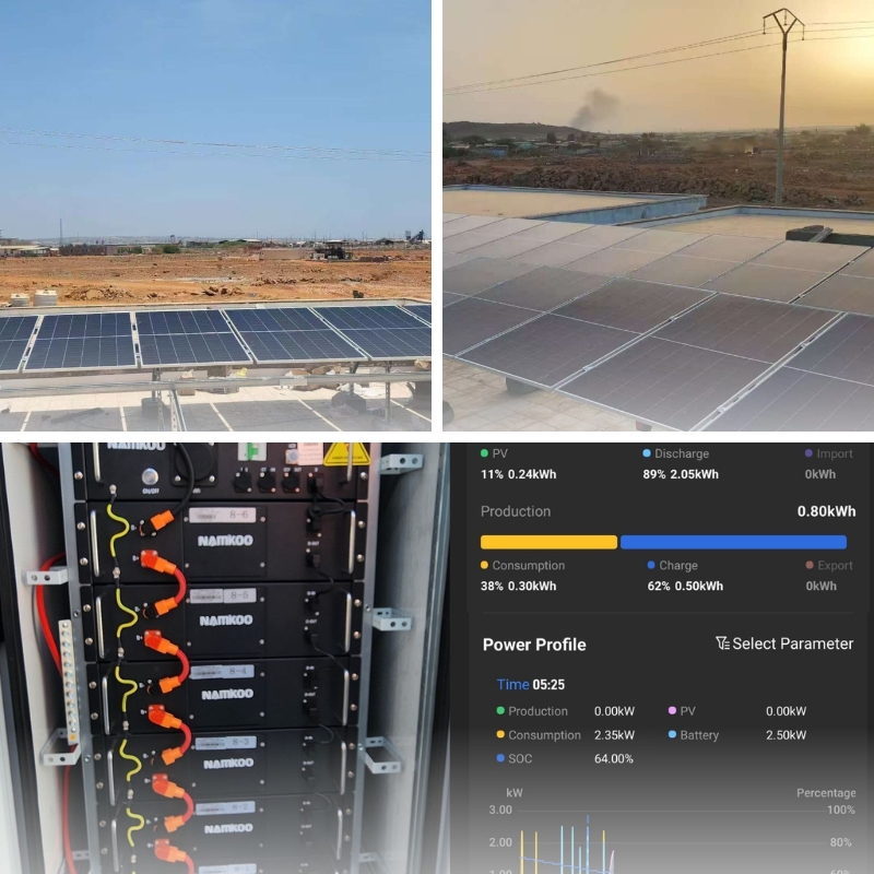 30kWh off grid energy storage system