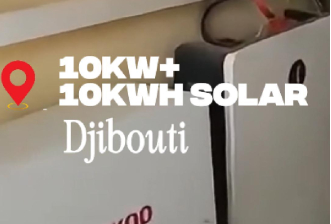 10kW+10kWh Off Grid Solar System in Djibouti