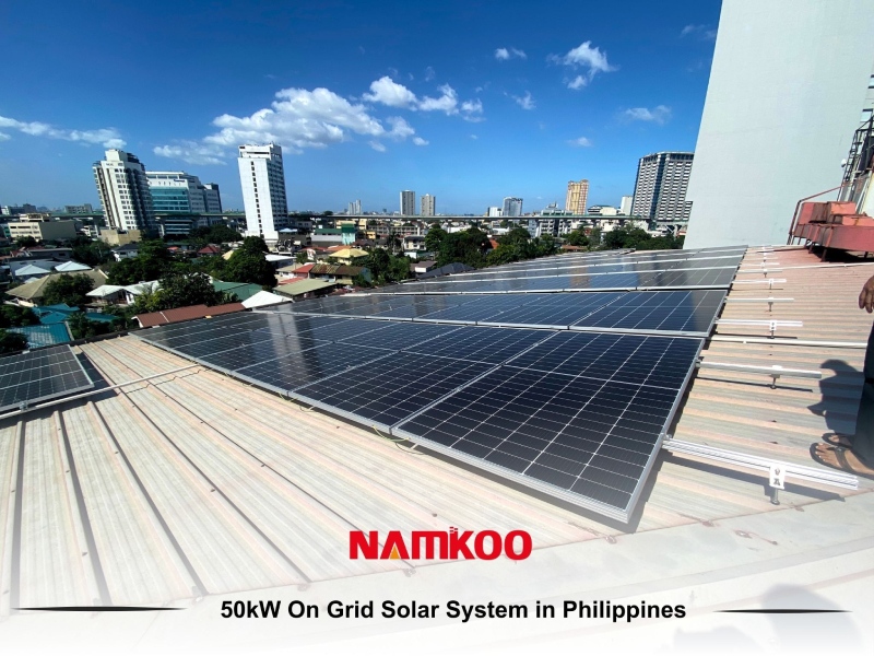 50kW on grid solar system