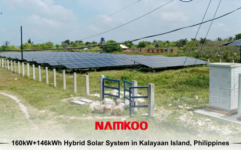 A 160kW + 146kWh solar hybrid grid system designed to stabilize and strengthen island power supply In Kalayaan Island, Palawan, Philippines