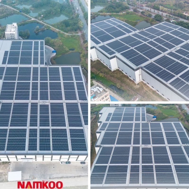 2.85MW commercial & industrial on grid solar system